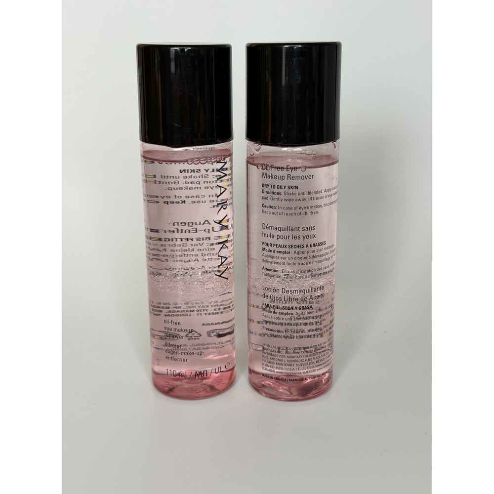Lot Of 2 MARY KAY OIL FREE EYE MAKEUP REMOVER IN BOX FULL SIZE Dry To Oily